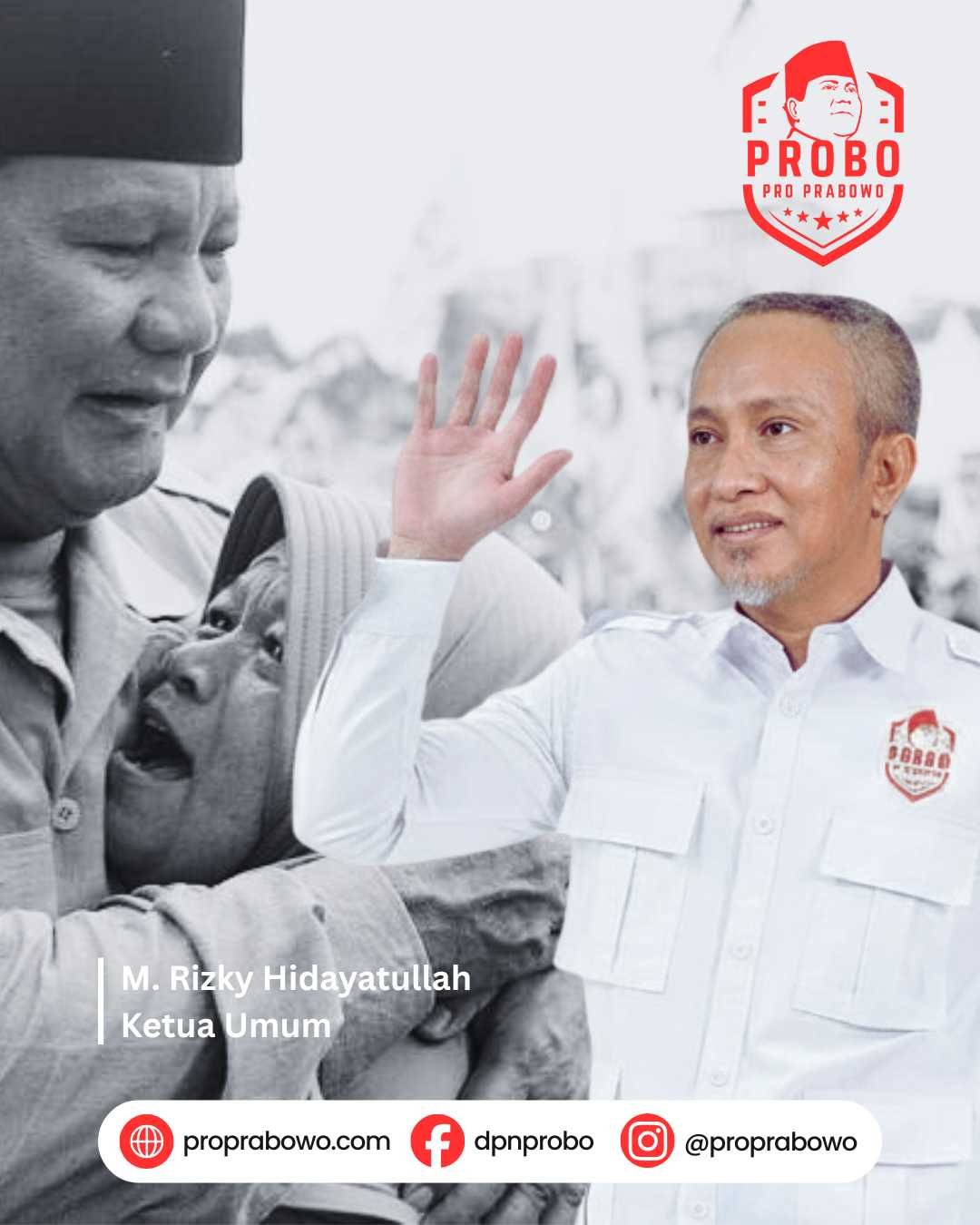 Ketua Umum DPP PROBO, M. Rizky Hidayatullah